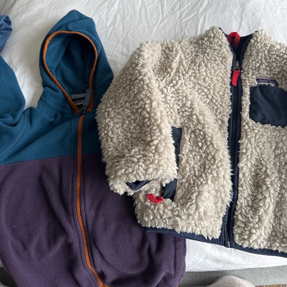 Boys 3T Patagonia Pack of Fleece Jackets